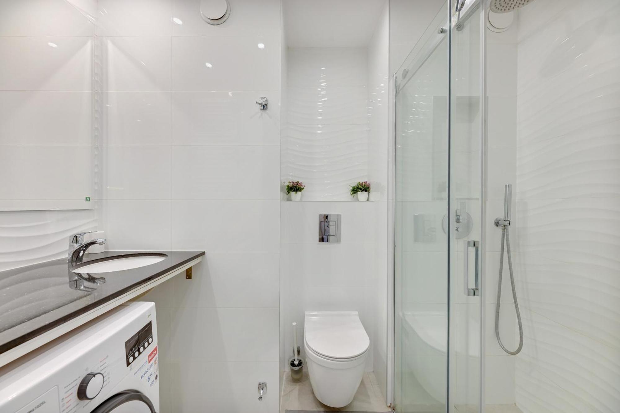 Flatbook Apartments Waterlane Island Spa With Riverview グダニスク エクステリア 写真