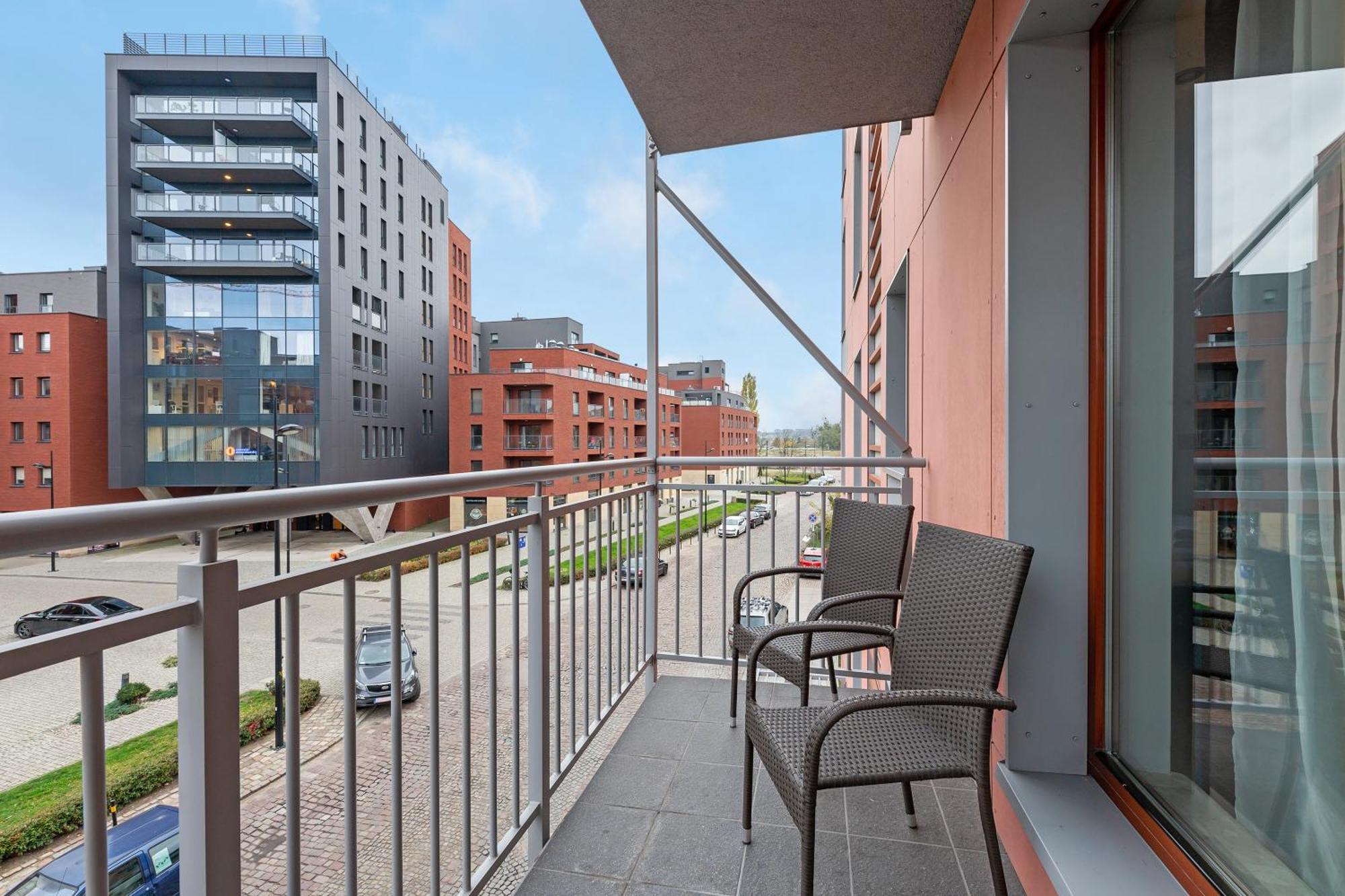 Flatbook Apartments Waterlane Island Spa With Riverview グダニスク エクステリア 写真